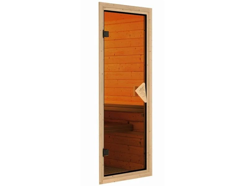 Amelia 1 - Karibu Sauna inkl. 9-kW-Ofen - ohne Dachkranz - - Image 4