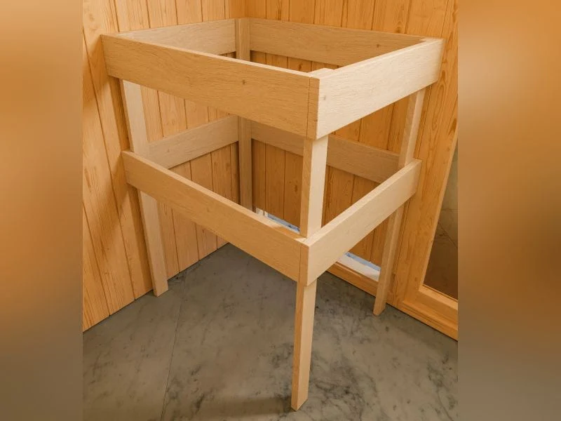 Amelia 1 - Karibu Sauna inkl. 9-kW-Ofen - ohne Dachkranz - - Image 8