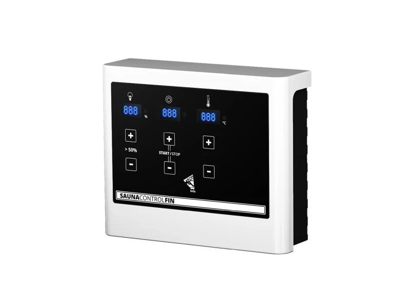 Karibu Saunahaus Miramar schwarz 73 mm inkl. 9 kW Ofen externe Steuerung mit Vorraum - Image 6